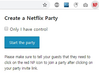 친구들과 함께 채팅하면서 넷플릭스 같이 보기- 넷플릭스 파티